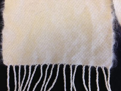 Closeup of crepe weave