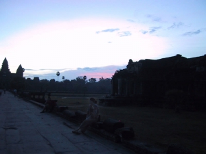 Angkor Wat Tourist