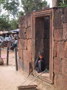 Angkor Amputee Child Beggar Landmine Victim