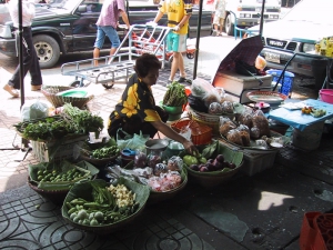 Bangkok Market Woman