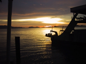 Ferry to Ko Chang Sunset